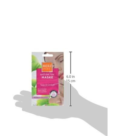Merz Special Anti-Wrinkle Mask with Soya & Ginkgo - Pack of 15 (10 ml each) | Anti-Aging Skincare for All Skin Types - International Shipping Available - Buy Online on GoSupps.com