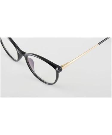 Blue Light Blocking Round Reading Glasses +350 | Oversized Anti Eye Strain Computer Readers Eyeglasses with Flat Light Mirror - Shop Now - Buy Online on GoSupps.com