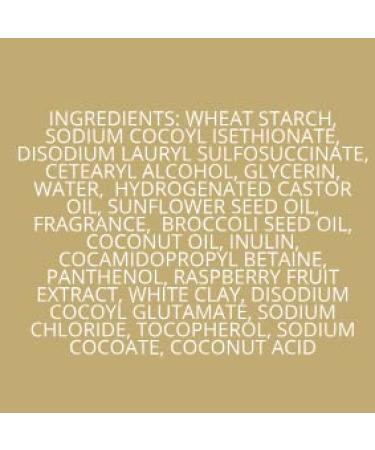 Coconut Oil & Raspberry Bar Shampoo for Normal Hair | Rich Foam, Sulfate-Free | Zero Waste, Vegan, Eco-Friendly | 3.53 Oz - Buy Online on GoSupps.com