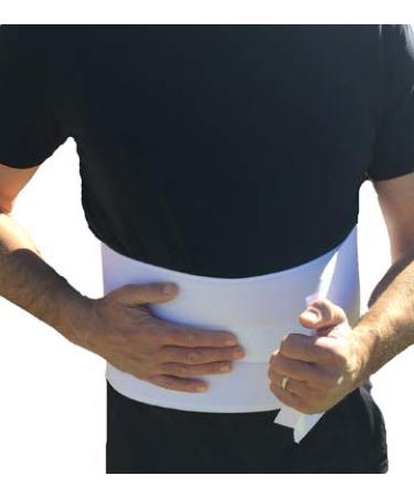 Anti-Roll Hospital Grade Abdominal Binder - Hernia Support & Surgical Binder (62-74 inch Waist - Buy Online on GoSupps.com
