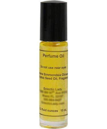 Eclectic Lady Peppermint Bark Perfume Oil 0.3 Oz Portable Roll-On Fragrance with Long-Lasting Scent Delightful Essential Oils and Jojoba Oil For Daily Use 0.3 Fl Oz (Pack of 1)