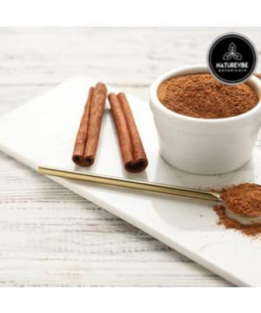 Naturevibe Botanicals Organic Cinnamon Cassia Powder 1lb - Non-GMO, Gluten Free, Adds Flavor | 16oz - Buy Online on GoSupps.com