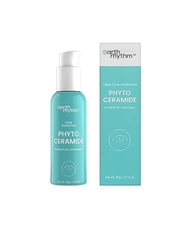 Phyto-Ceramide Hyaluronic Acid Moisturizer with Ceramides Vitamin E | Hydrates Moisturizes & Plumps Skin| for Dry Dehydrated Skin Men & Women - 50 ml