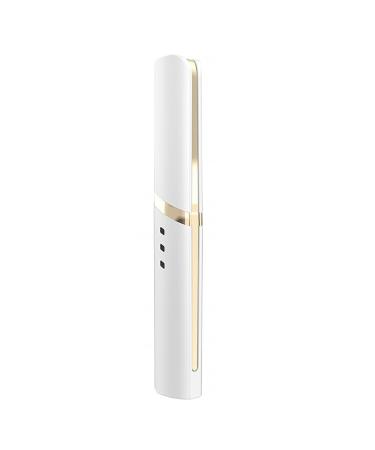 dijiusidy Heating Eyelash Curler Electric Styling Makeup Anti-scald Eyelashes Curling Portable Travel Pocket Lashes Make Up White