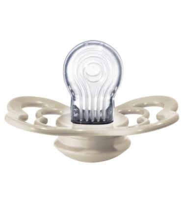 BIBS Pacifiers - Supreme Collection | BPA-Free Baby Pacifier | Made in Denmark | Set of 2 Vanilla/Dark Oak | Size 0-6 Months - Buy Online on GoSupps.com