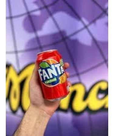 Fanta Fruit Twist 330ml x 24 | Burst of Mixed Fruit Flavors in Every Sip | Crisp and Fizzy Goodness | Ultimate Refreshment Bundle | Quench Your Thirst | Experience the Joy - Buy Online on GoSupps.com