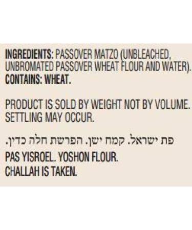 Manischewitz Matzo Farfel 14oz - Sodium Free, Non-GMO, Kosher for Passover & Year Round - Buy Online on GoSupps.com