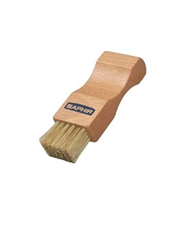Saphir Pommadier Polish Brush  Applicator for Shoe Polish to Clean and Restore