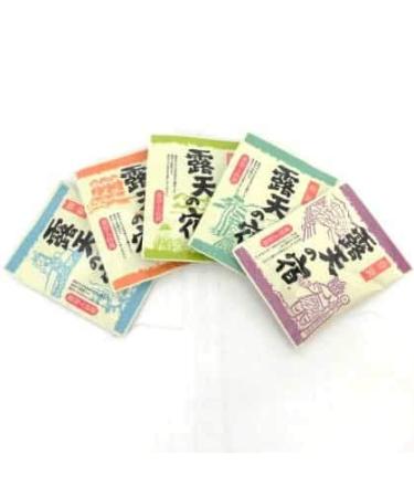 Japanese Onsen Hotspring Bath Salt - 5 Springs Selection (20 bags) - Buy Online on GoSupps.com