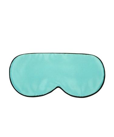 Sleep Mask 100% Mulberry Silk Eye Mask for Travel Sleeping with Adjustable Straps Both Side Silk Super Soft and Smooth Best Night Blinder Eyeshade Cover for Men Women Kids - Mint Green
