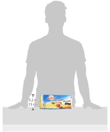 Heudebert Whole Wheat Crackers - 10 Freshness Sachets 250g - Buy Online on GoSupps.com