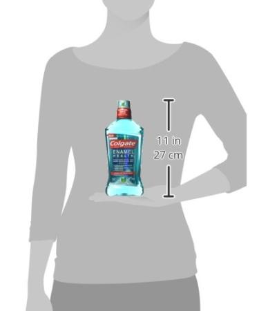 Colgate Enamel Health Anticavity Mouthwash - Sparkling Fresh Mint | 33.8 fl oz - Buy Online on GoSupps.com