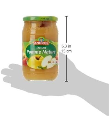 ANDROS Natural Apple Compote 750 g - Buy Online on GoSupps.com