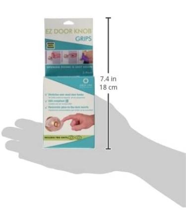 Able Life EZ Doorknob Grips - Set of 2 for Arthritis & Senior Living | Easy Door Opening Aids - Buy Online on GoSupps.com