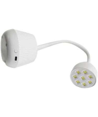 dijiusidy Nail Dryer Flexible Gooseneck Adjustable LED Hands-free Manicure Polish Gel Lamp Lighting Home Fingernail Light Rechargeable - Buy Online on GoSupps.com