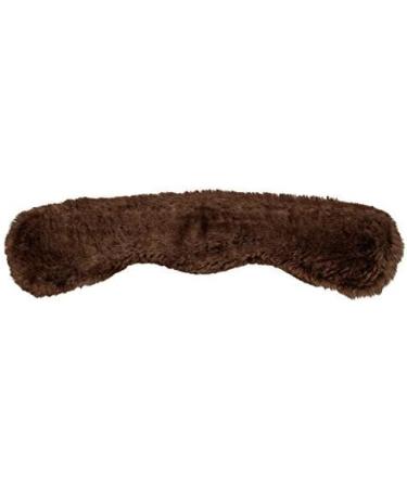 Equinate Moon Girth - Anatomical Real Lambskin Short Dressage Girths | 50-80 cm | Brown & Black - Buy Online on GoSupps.com