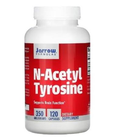 Jarrow Formulas N-Acetyl Tyrosine - 350mg 120 Caps Cognitive Support & Mood Enhancement