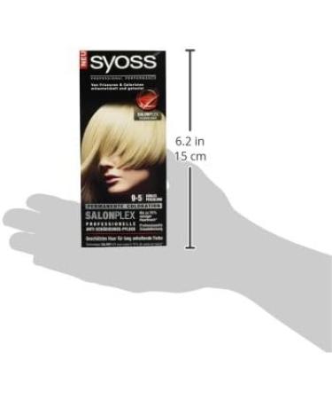Syoss Hair Color 3 Pack 9-5 Cool Pearl Blonde 3 x 115ml - Buy Online on GoSupps.com