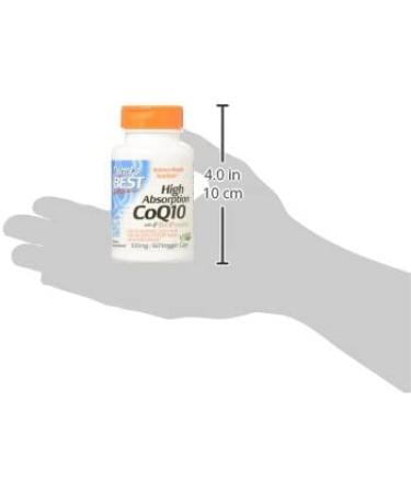 Doctor's Best High Absorption CoQ10 100mg with BioPerine - 60 Veggie Caps for Optimal Heart Health - Buy Online on GoSupps.com
