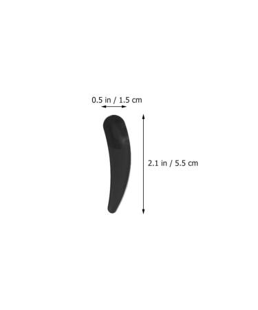Beavorty 100pcs Cream Scoops & Spatulas for Makeup & Moisturizers | Facial Mask Applicator Tools - Black Beauty Spoons - Buy Online on GoSupps.com
