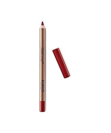 KIKO Milano Creamy Colour Comfort Lip Liner 305 | Long-lasting lip pencil 305 Orange Red