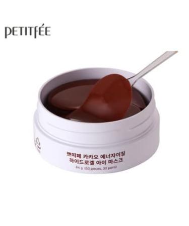 Petitfee Cacao Energizing Hydrogel Eye Mask - 60 Sheets (84g) - Buy Online on GoSupps.com