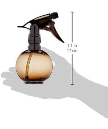 Efalock Professional Water Spray Bottle Ball - Brown 350 ml | Ideal for Hair Styling & Salon Use - International Shipping - Buy Online on GoSupps.com