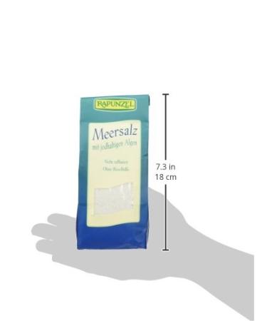 Rapunzel Iodized Sea Salt 500g - Premium Quality Sea Salt for Cooking & Baking - International Shipping Available - Buy Online on GoSupps.com