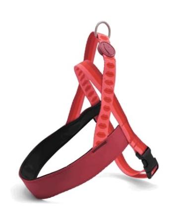 Morso Norwegian dog harness recycled lipstick pink