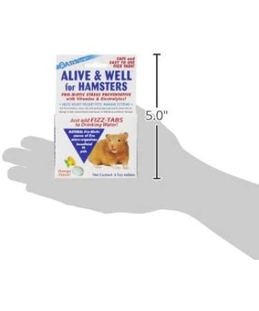 OASIS No 80063 Alive and Well Stress Preventative Pro-Biotic Tablets for Pocket Pets - Buy Online on GoSupps.com