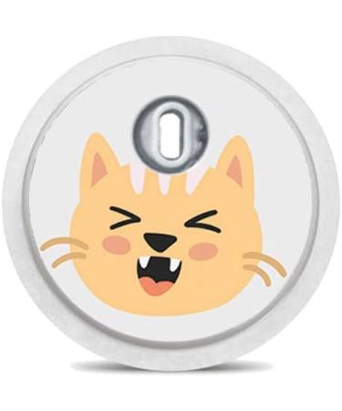 FreeStyle Libre 3 Sensor Sticker Set - 10 Cute Cat Stickers | Diasticker - International Shipping Available - Buy Online on GoSupps.com