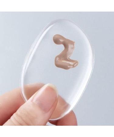 Silicone make-up sponge cosmetic sponges of the silicone for make-up make-up and sponge liquid foundation make-up or corrective sponge applicator 2PC - Buy Online on GoSupps.com