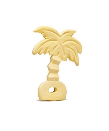 Lanco 100% Natural Rubber Teething Ring Palm - Yellow 200g | Safe Eco-Friendly International Shipping - Buy Online on GoSupps.com