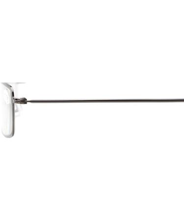 Eyekepper 5 Pieces Stainless Steel Half-Eye Reading Glasses +1.25 Gunmetal | International Shipping Available - Buy Online on GoSupps.com