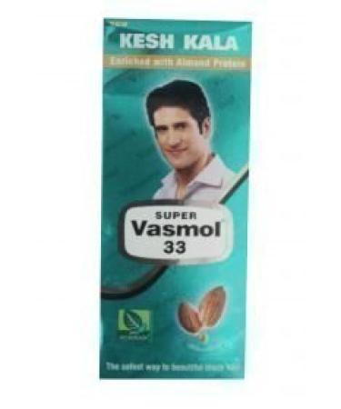 Super Vasmol 33 Hair Oil 100ml - Kesh Kala Enriched with Almond Protein (Ship from India)