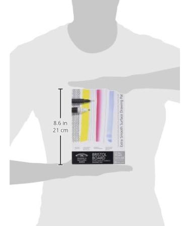 Winsor & Newton A5 Bristol Board Gummed Pad - Extra Smooth Drawing Pad - Buy Online on GoSupps.com