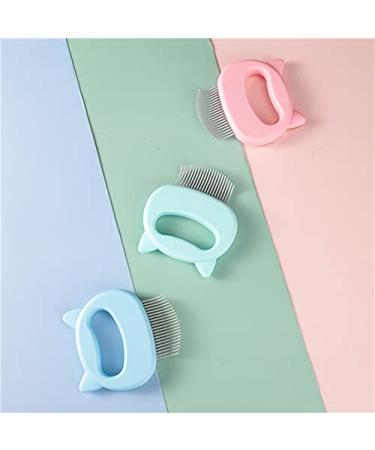 Cat & Dog Comb Massager - Pet Hair Removal Shell Comb Tool (Blue) - Buy Online on GoSupps.com