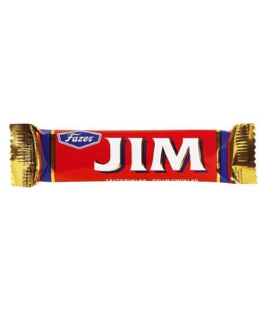 Fazer Make Jim 14g Banana Chocolate Bar