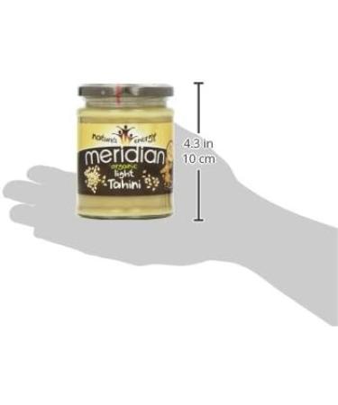 Meridian Organic Light Tahini 6 x 270g - Premium Quality Sesame Seed Paste - Buy Online on GoSupps.com