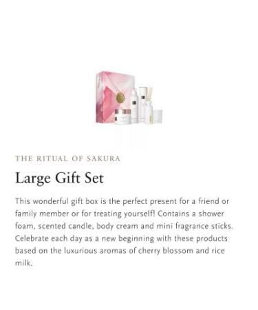 RITUALS Gift Box: The Ritual of Sakura - Luxury Rice Milk & Cherry Blossoms | International Shipping Available - Buy Online on GoSupps.com