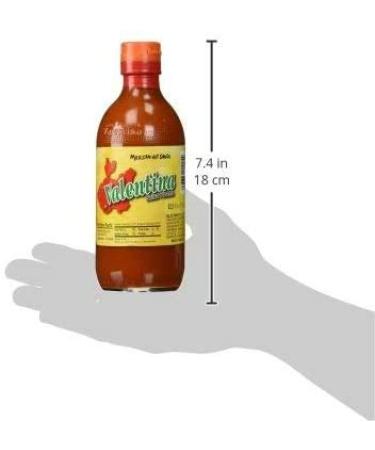 Valentina Hot Extra Hot Sauce Black Yellow Label 12.5 Oz (Pack of 2) - Buy Online on GoSupps.com