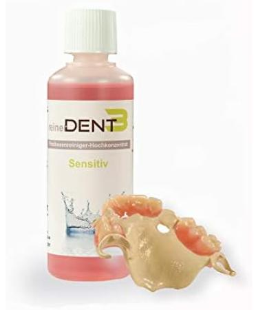 ReinerDENT3 Sensitive Denture Cleaner 100ml - Allergy-Friendly for Peek & Bio HPP Dentures - Buy Online on GoSupps.com