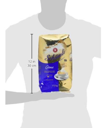 Sch mli Crema Whole Coffee Beans 1kg - Strength 2/5 - UTZ Certified | Premium Coffee for International Shipping - Buy Online on GoSupps.com