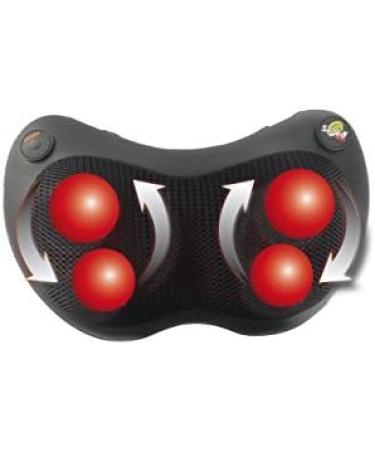 Saneorelax Shiatsu Massage Pillow with Heat Neck Shoulder & Back Relief | Premium German Quality - Buy Online on GoSupps.com