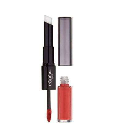 L'Or al Paris Cosmetics Infallible Pro Last 2 Step Lipstick  Continual Crimson  1 fl. oz.