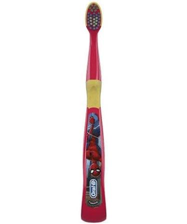 Oral-B Kids Spider-Man Toothbrush 6 Pack - Extra Soft Bristles for Ages 3+ Years - Buy Online on GoSupps.com