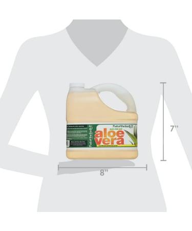 Fruit Of The Earth Aloe Vera Juice 128 Fl. Oz. Jug - 99.8% Pure Aloe, Natural Hydration - Buy Online on GoSupps.com