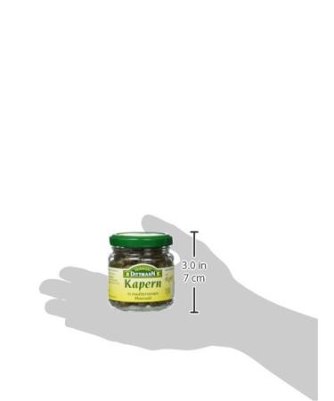 Buy Feinkost Dittmann Capers in Sea Salt - 6 x 90g Glass Jars | Premium Quality International Shipping - Buy Online on GoSupps.com