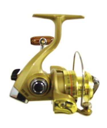 HT Enterprise TN-500GC 4 B/B Tundra Spinning Reel, Gold with Alum. Spool W/Hang Card, One Size