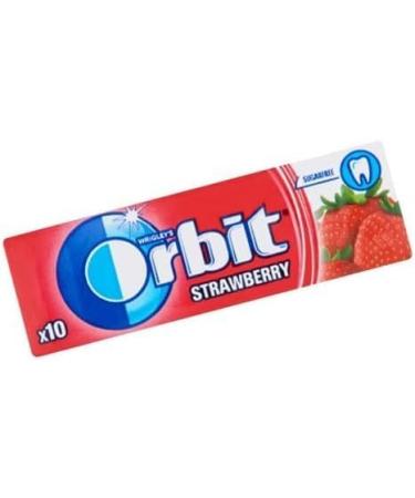 10 Packs of Original WRIGLEY'S Orbit/Extra Chewing Gum Packs Fresh Stock (Extra - Strawberry 20 Pack) - Buy Online on GoSupps.com